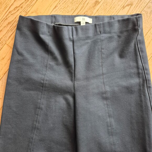 Banana Republic Large Navy High-Rise Wide-Leg Cropped Everywhere Ponte Pant - Picture 6 of 15